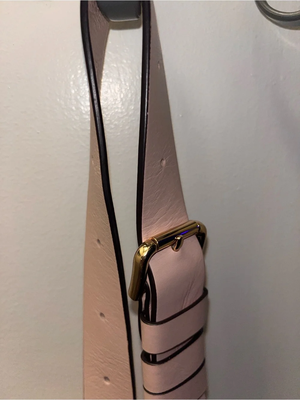 Michael Kors Blush Pink Leather Shoulder Bag with Matching Wallet